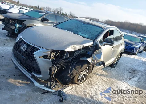 2015 Lexus Nx 200T F Sport z USA, uszkodzony, nr VIN JTJBARBZ2F2022873